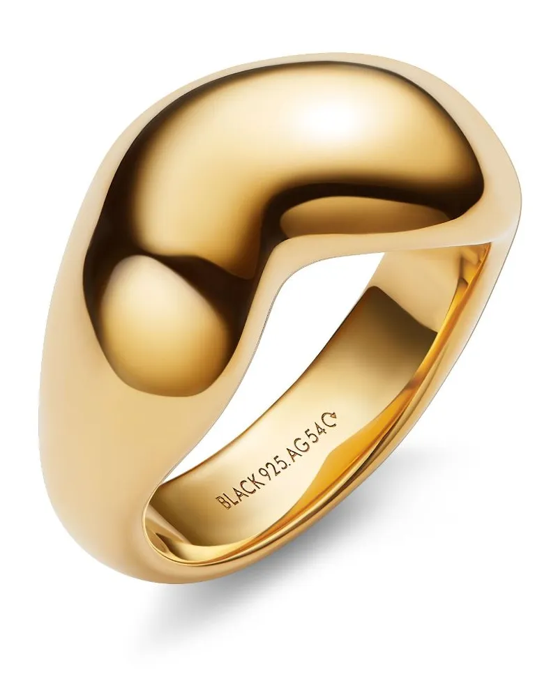 Maria Black Tryvann Ring - Gold Gold
