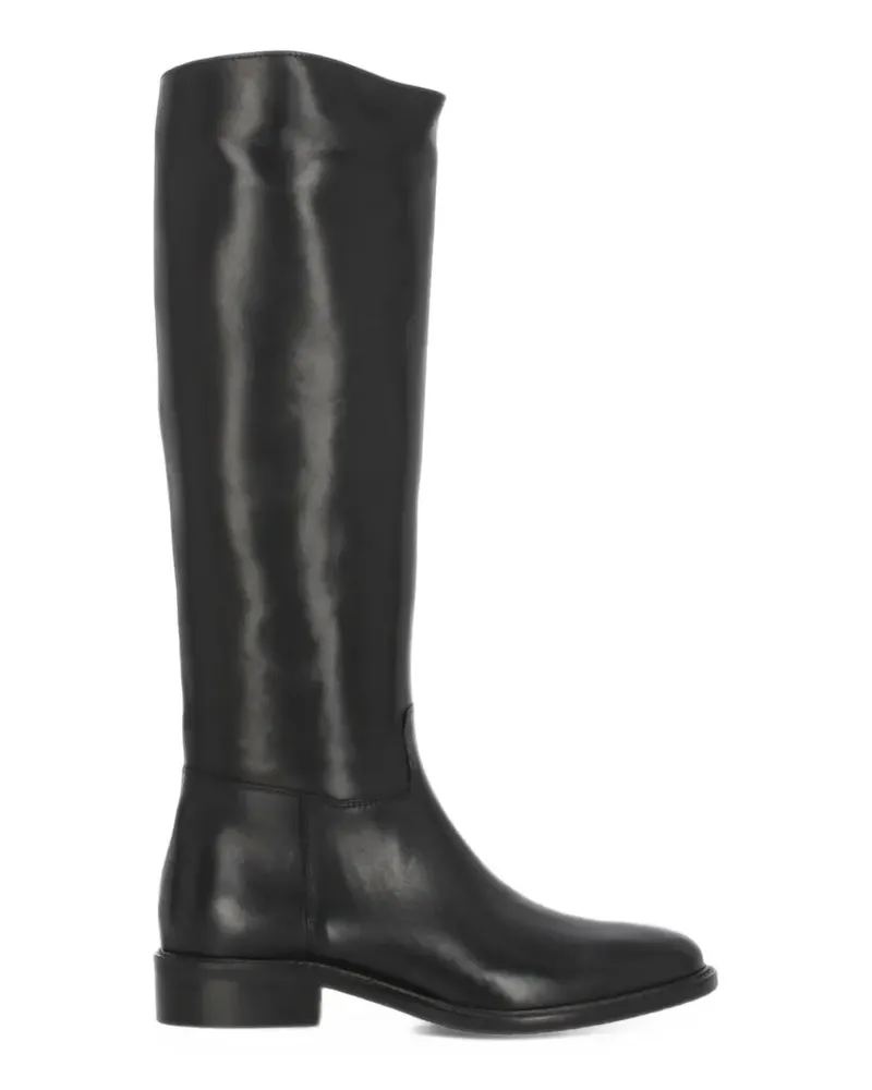 Julie Dee round-toe knee-high boots - Schwarz Schwarz