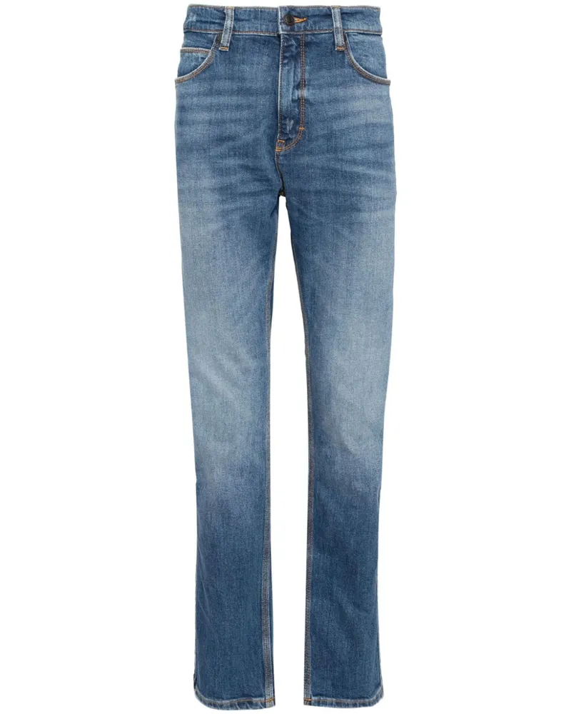 HUGO BOSS Klassische Slim-Fit-Jeans - Blau Blau