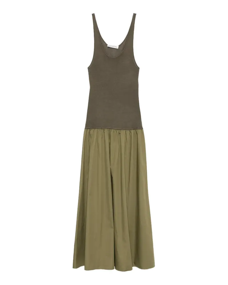 FRANKIE Shop Iliya Maxikleid mit tiefer Taille - Grün Grün
