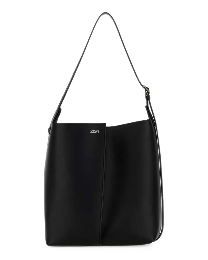 Loewe Große Bilbao Beuteltasche - Schwarz Schwarz