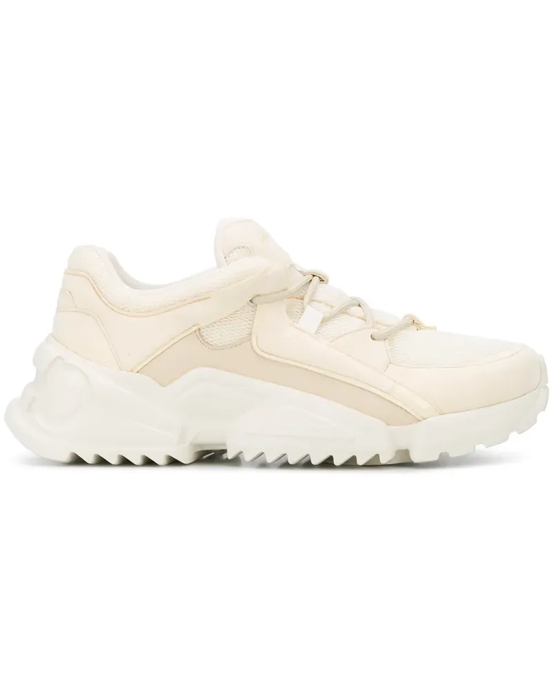 Ferragamo Sneakers mit dicker Sohle - Weiß Weiß