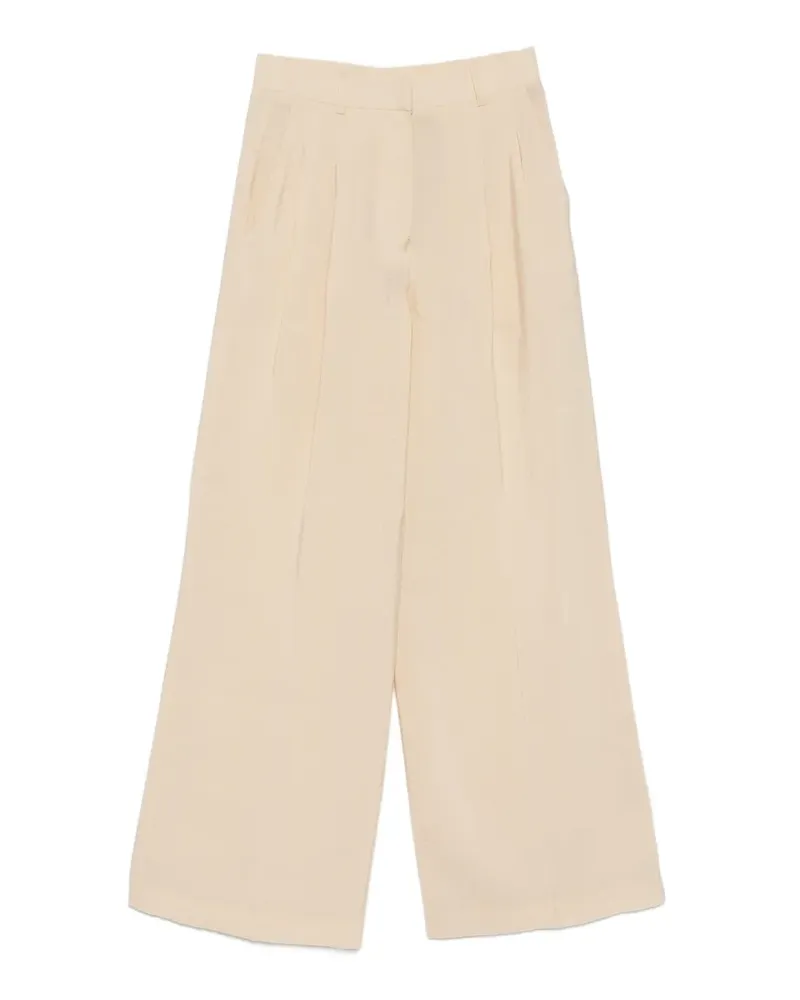 Alpha Studio Plissierte Hose - Nude Nude