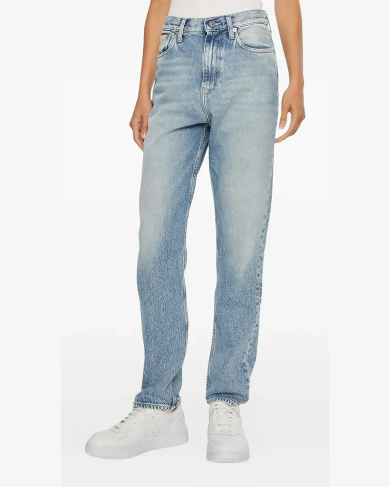 Calvin Klein straight-leg cotton jeans - Blau Blau