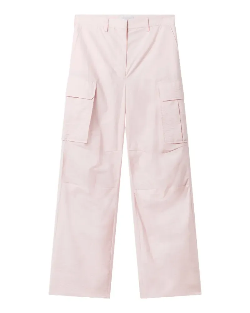 Stella McCartney Cargohose mit Besatzstreifen - Rosa Rosa