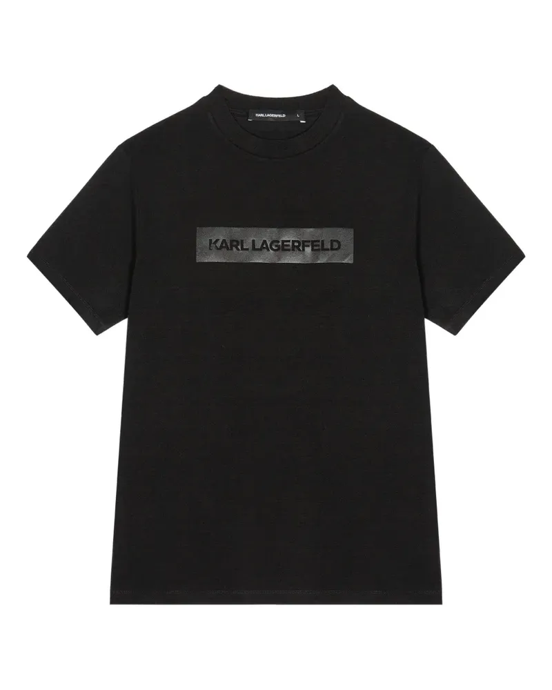 Karl Lagerfeld T-Shirt mit Logo - Schwarz Schwarz