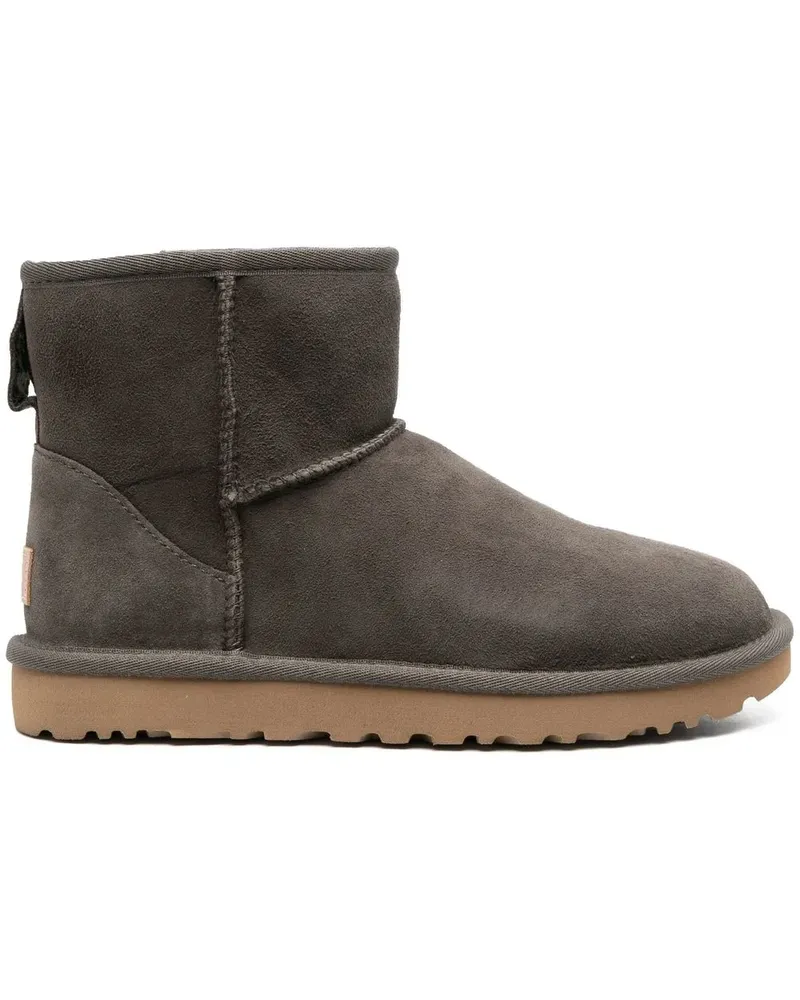 UGG Classic Mini II Stiefeletten aus Shearling - Grau Grau