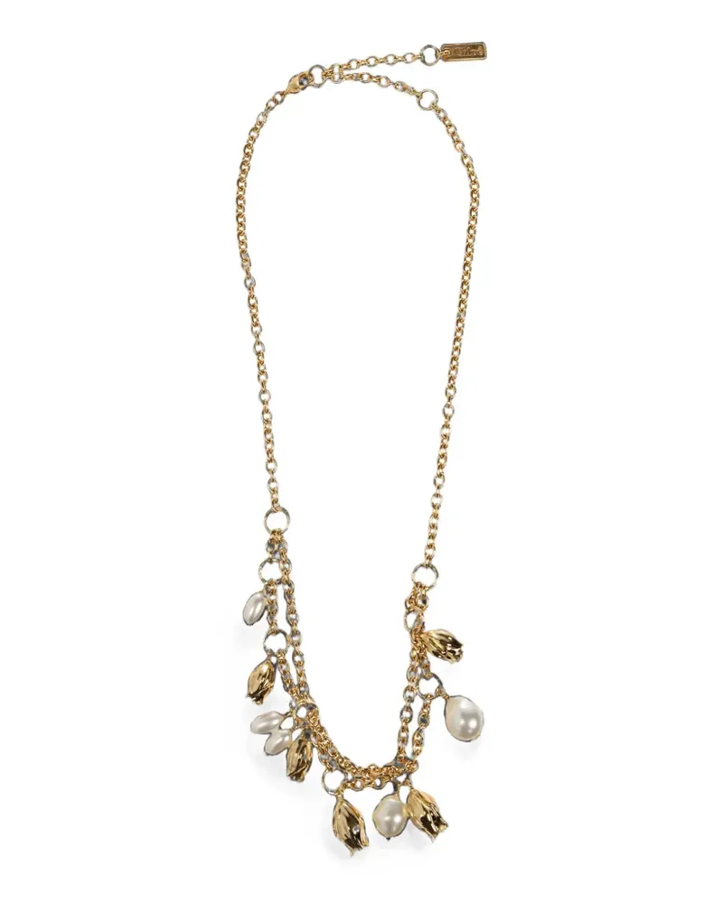 Chloé Tulip Halskette mit Perlen - Gold Gold