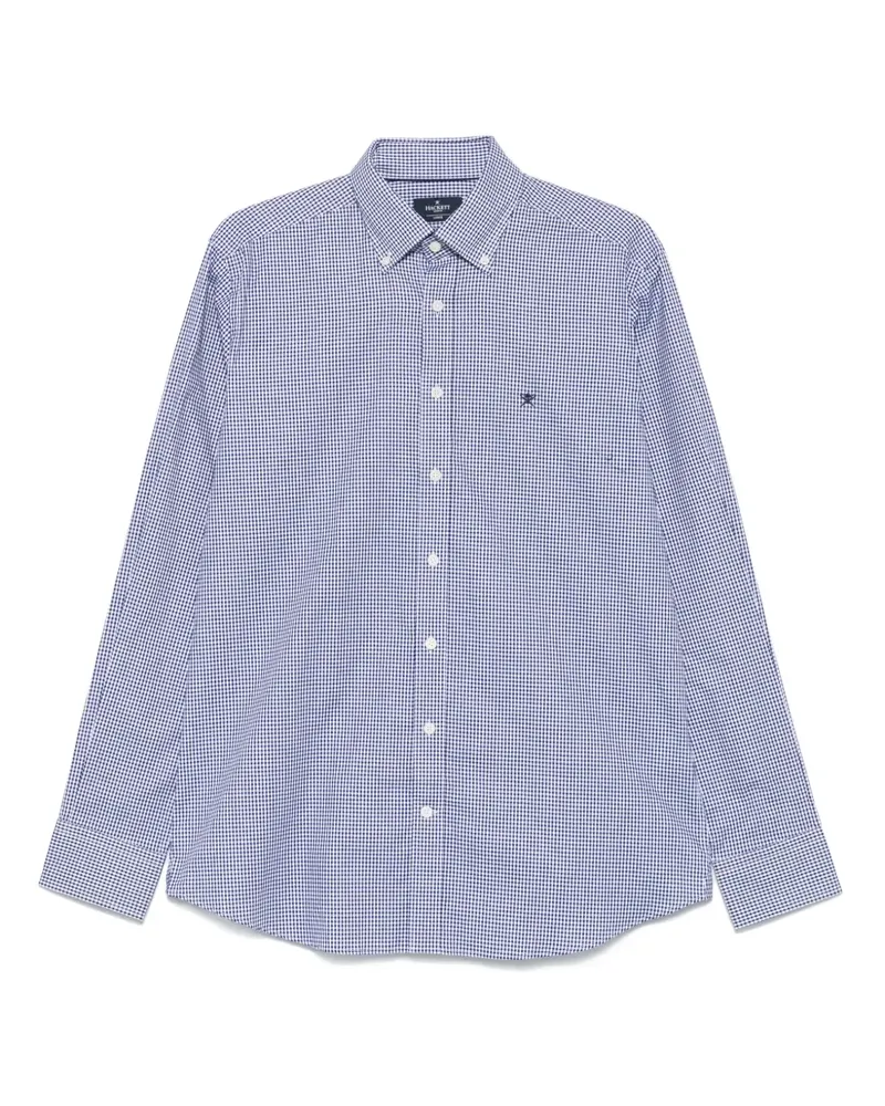 Hackett Hemd mit Logo-Stickerei - Weiß Weiß
