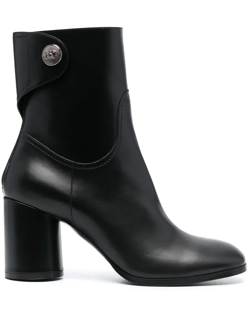 Casadei Stiefel mit Blockabsatz 90mm - Schwarz Schwarz