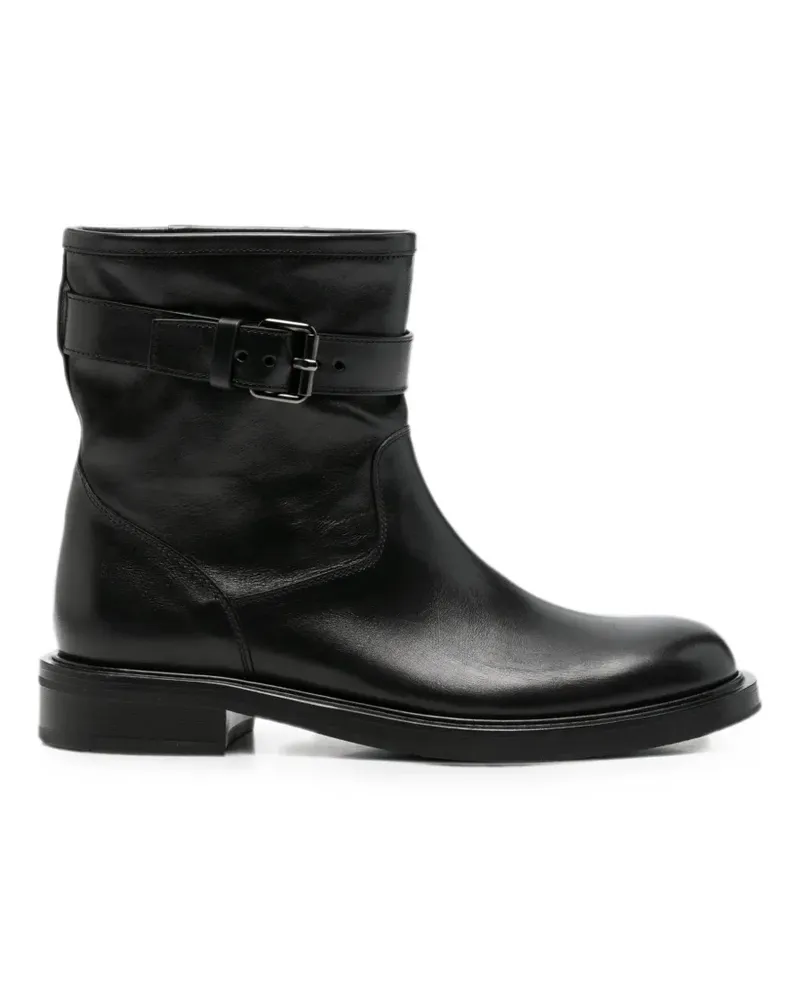Church's buckled leather ankle boots - Schwarz Schwarz