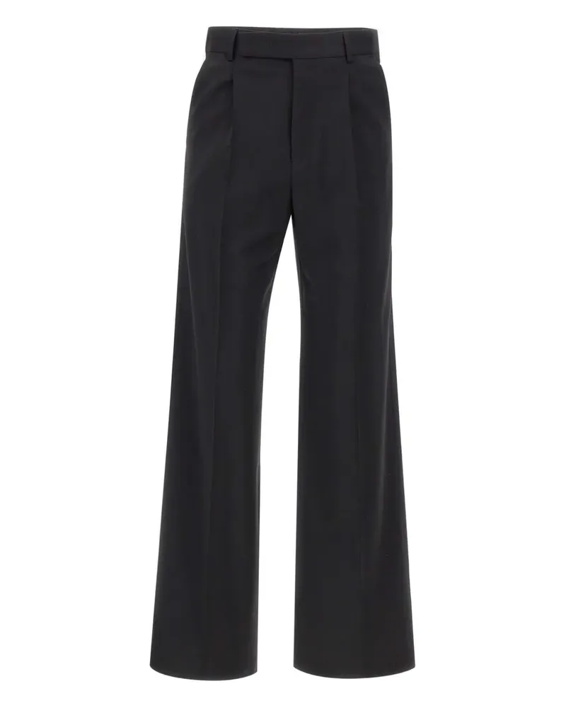 Emporio Armani pleated trousers - Schwarz Schwarz