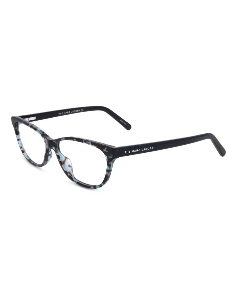 Marc Jacobs Cat-Eye-Brille in Schildpattoptik - Blau Blau