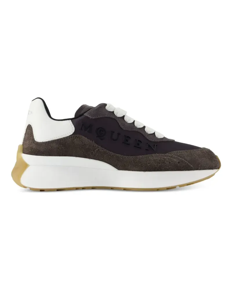 Alexander McQueen Sprint Runner Sneakers - Weiß Weiß
