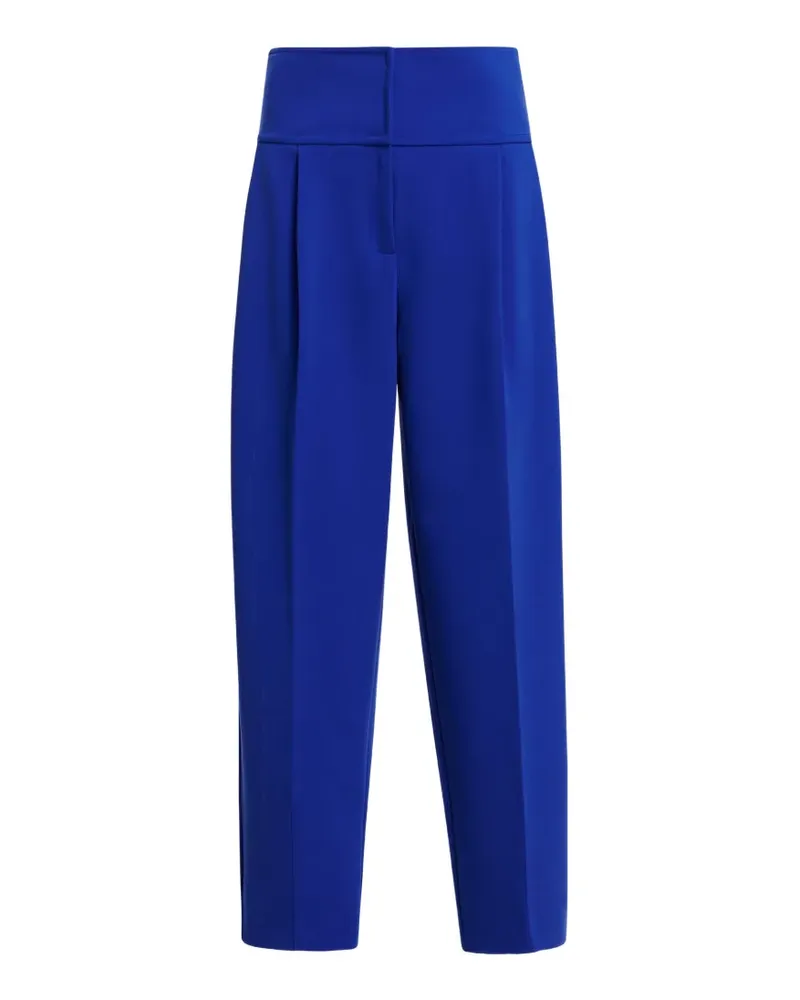 Essentiel Plissierte Tapered-Hose - Blau Blau