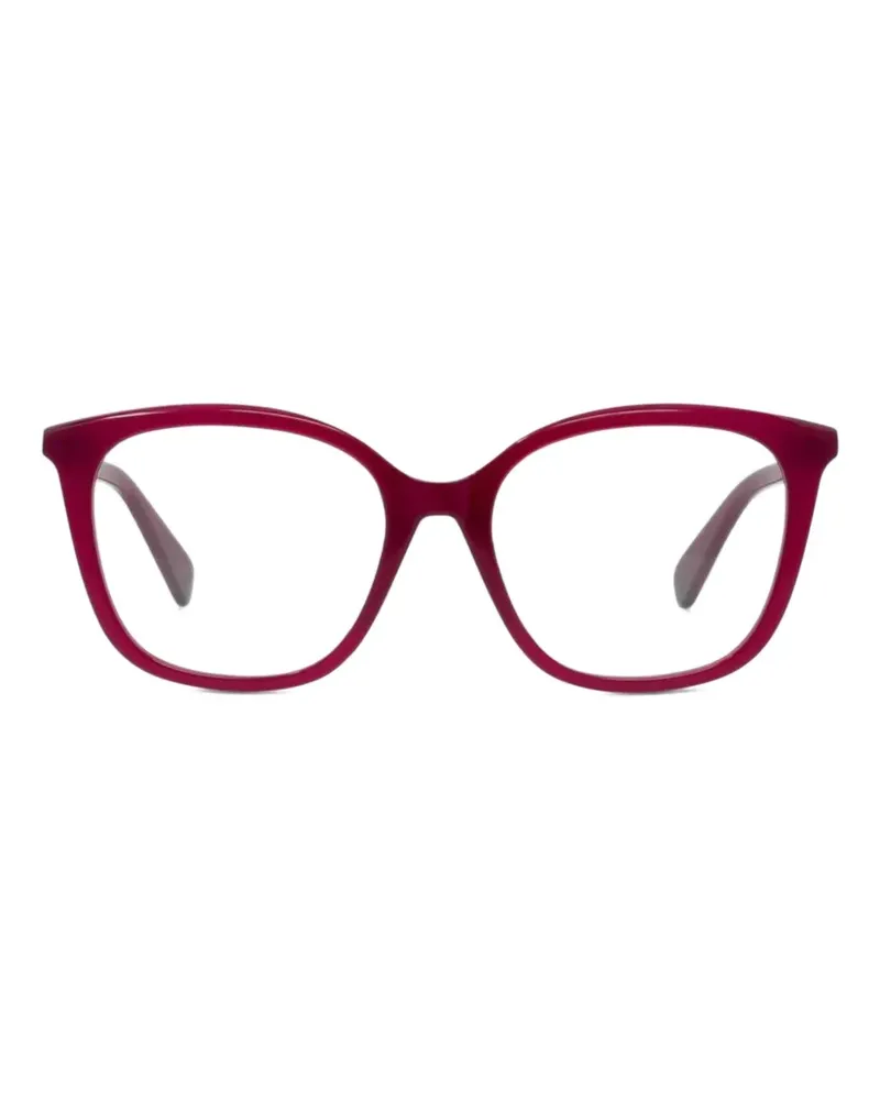 Kenzo Brille mit ovalem Gestell - Rosa Rosa