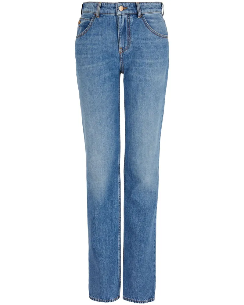 Emporio Armani Jeans mit geradem Bein Blau