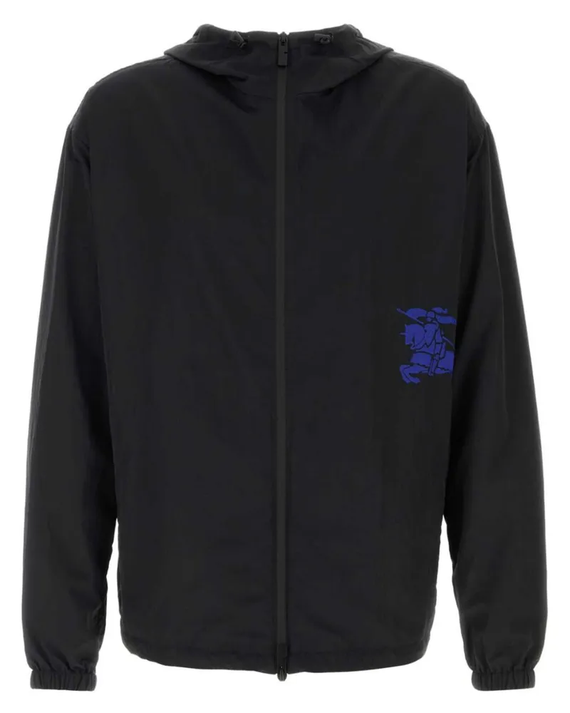 Burberry Jacke mit Ritteremblem - Schwarz Schwarz
