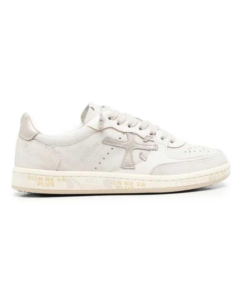 Premiata Sneakers mit Logo-Patch - Grau Grau