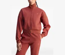 Sweatshirt mit Reißverschluss - Orange