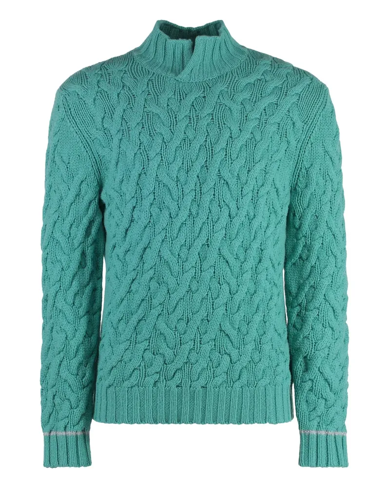 Malo Klassischer Kaschmirpullover - Grün Grün