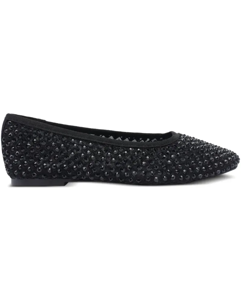 Steve Madden Marli Ballerinas mit Strass - Schwarz Schwarz