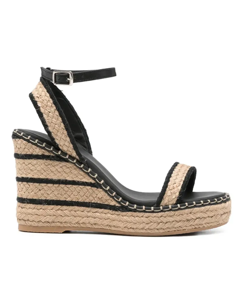 Castañer Bera wedge espadrilles - Nude Nude