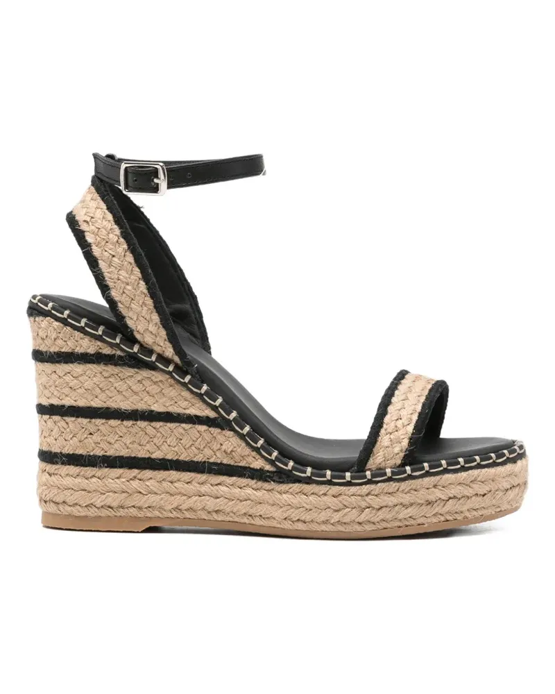 Castañer Bera wedge espadrilles - Nude Nude