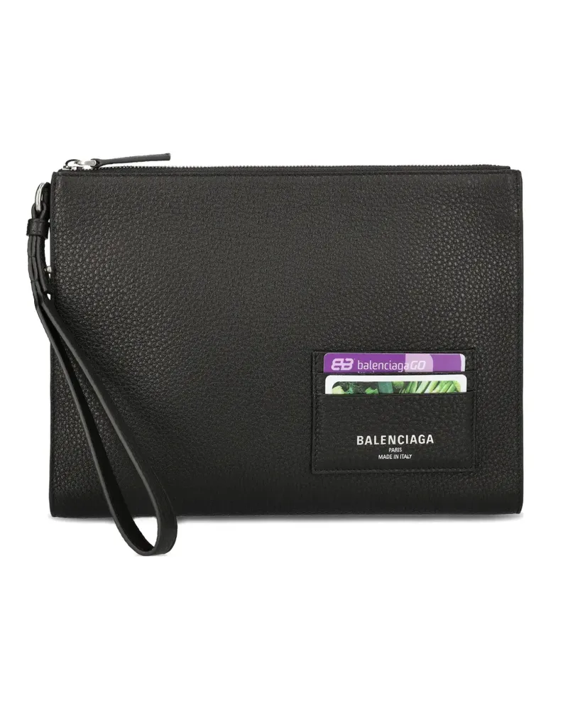 Balenciaga Beutel mit Handgelenkschlaufe - Schwarz Schwarz