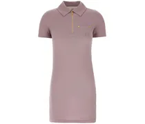 Pique Poloshirtkleid - Rosa