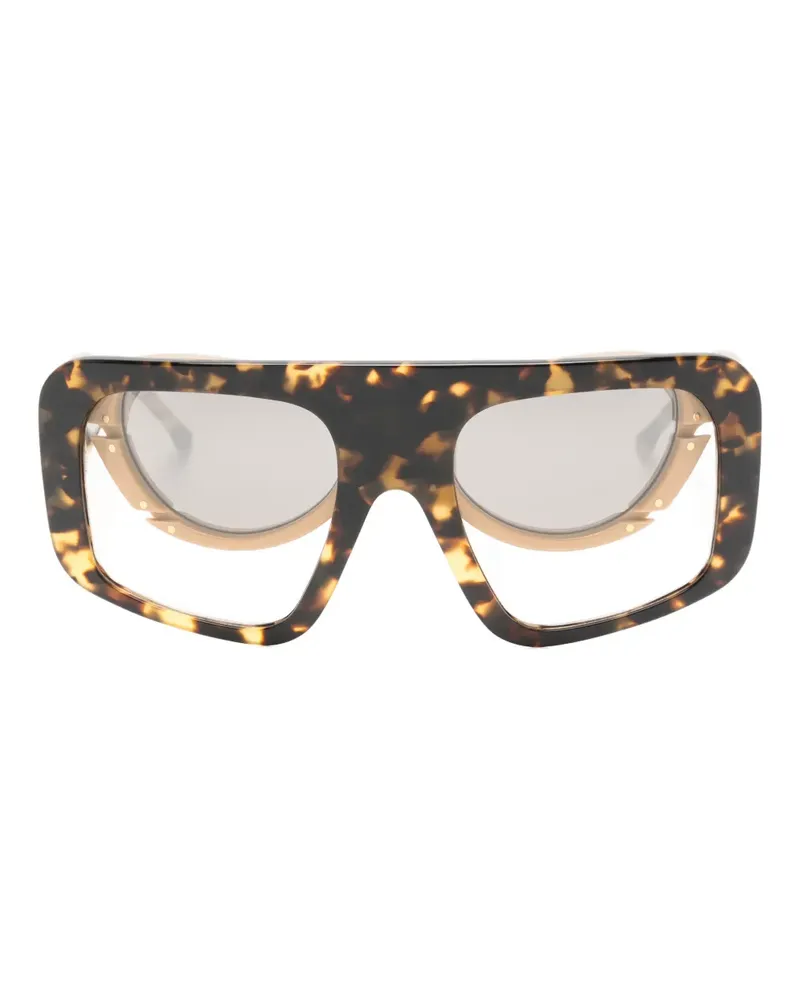 Luar Oversized-Sonnenbrille - Braun Braun