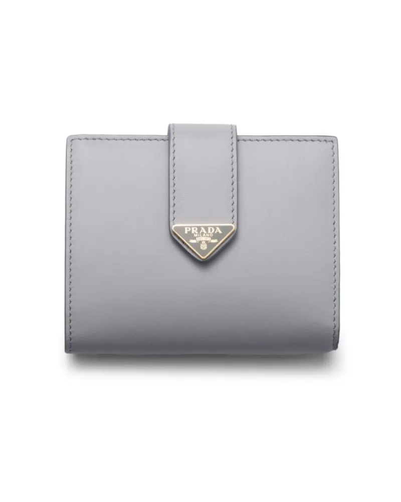 Prada Kleines Portemonnaie - Grau Grau