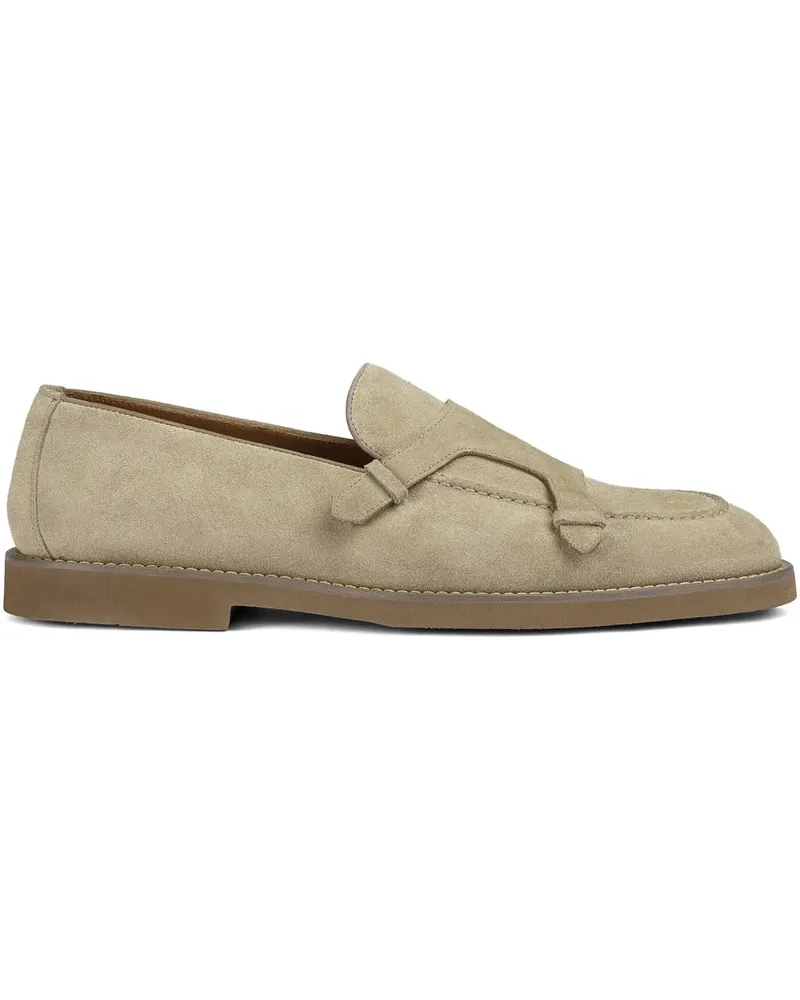 Doucal´s Loafer aus Wildleder - Nude Nude