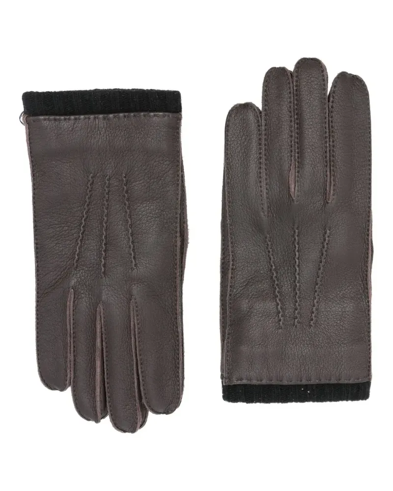Paul Smith Handschuhe aus Leder - Braun Braun