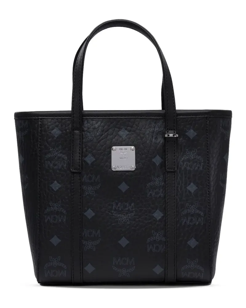MCM Handtasche aus Leder - Schwarz Schwarz