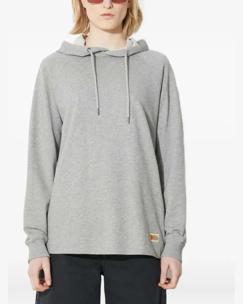 Fjäll Räven Vardag Hoodie mit Kordelzug - Grau Grau
