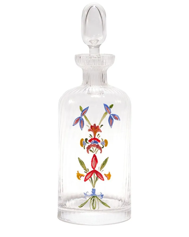 CABANA Murano Gulistan Ölflasche aus Glas - Weiß Weiß