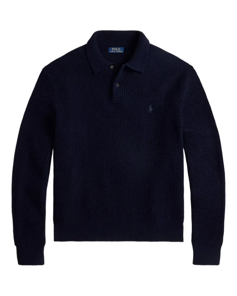 Ralph Lauren Poloshirt mit Logo-Stickerei - Blau Blau
