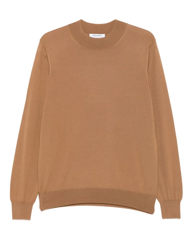 Gran Sasso Pullover mit Rundhalsausschnitt - Braun Braun