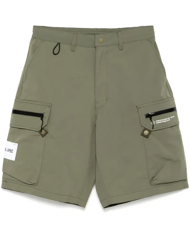 Izzue Klassische Cargo-Shorts - Grün Grün