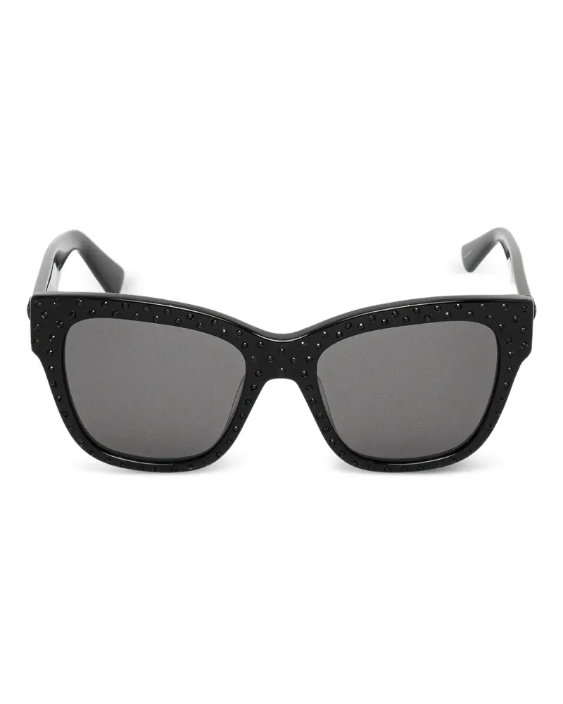 Kurt Geiger rectangle-frame sunglasses - Schwarz Schwarz