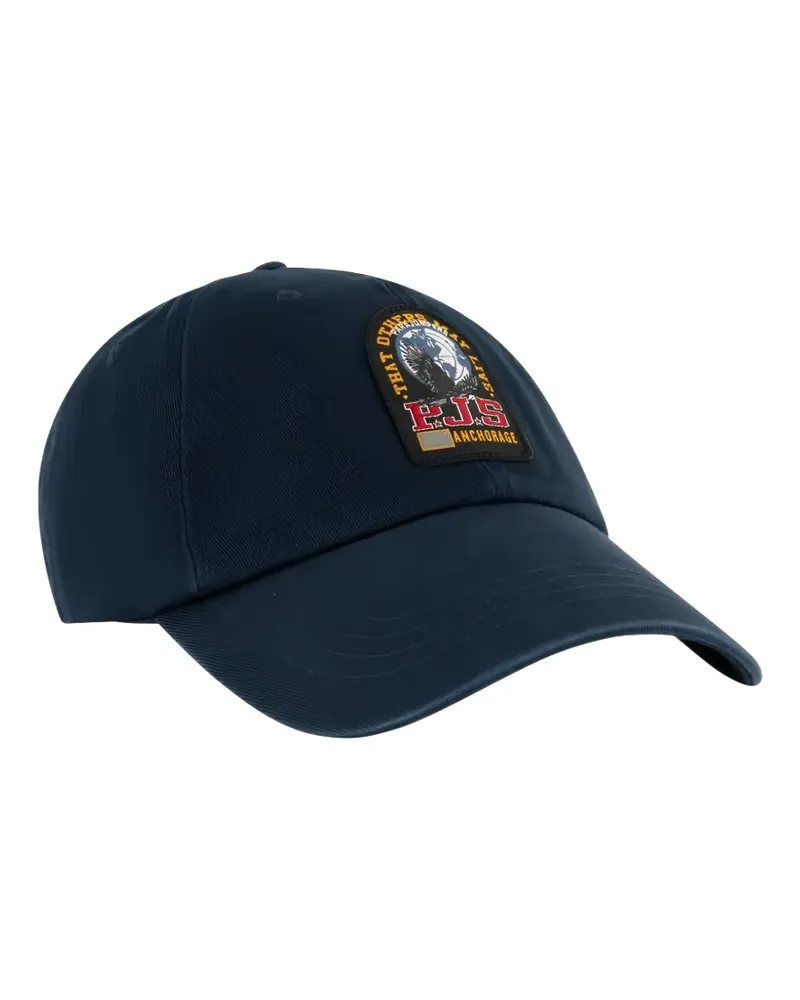 Parajumpers Baseballkappe mit Patches - Blau Blau