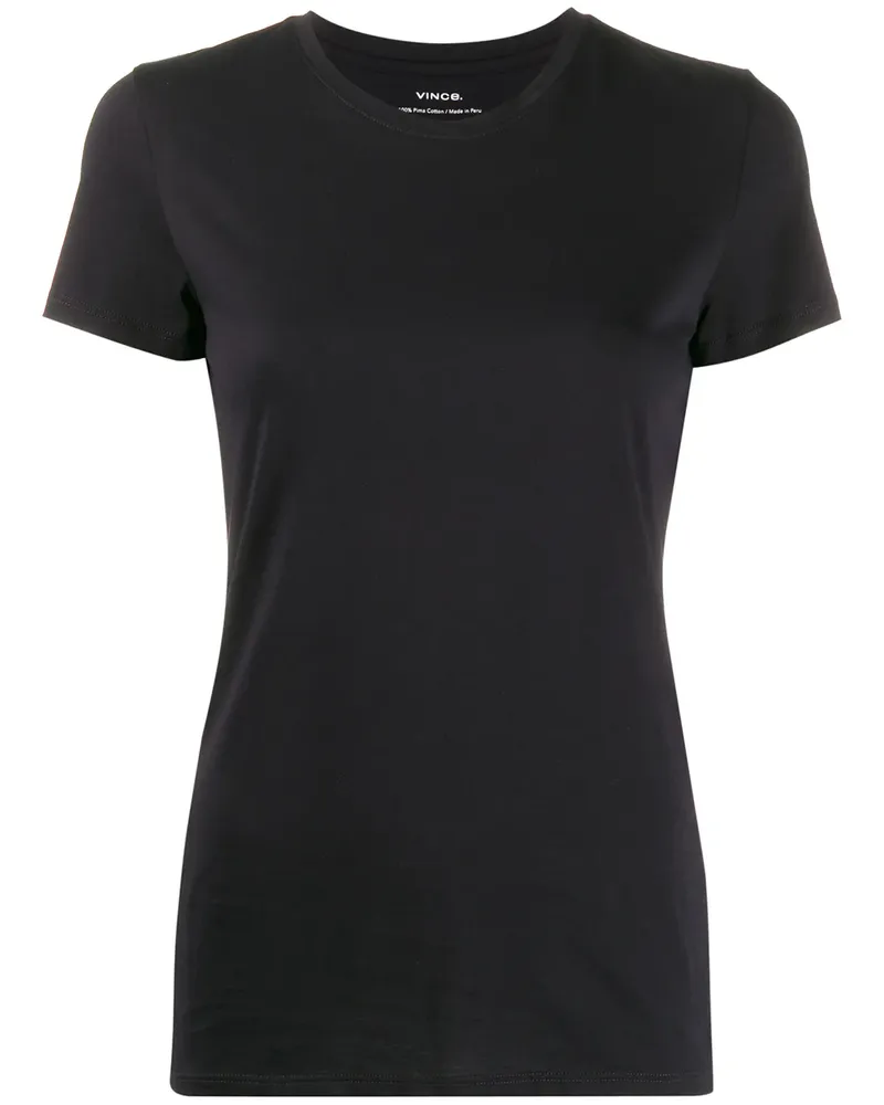 Vince Schmales T-Shirt - Blau Blau