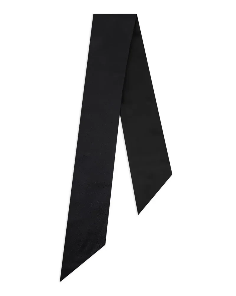 Giorgio Armani Schal aus Seide - Schwarz Schwarz