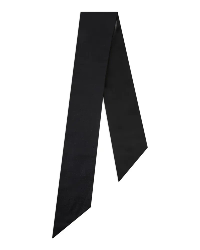 Giorgio Armani Schal aus Seide - Schwarz Schwarz