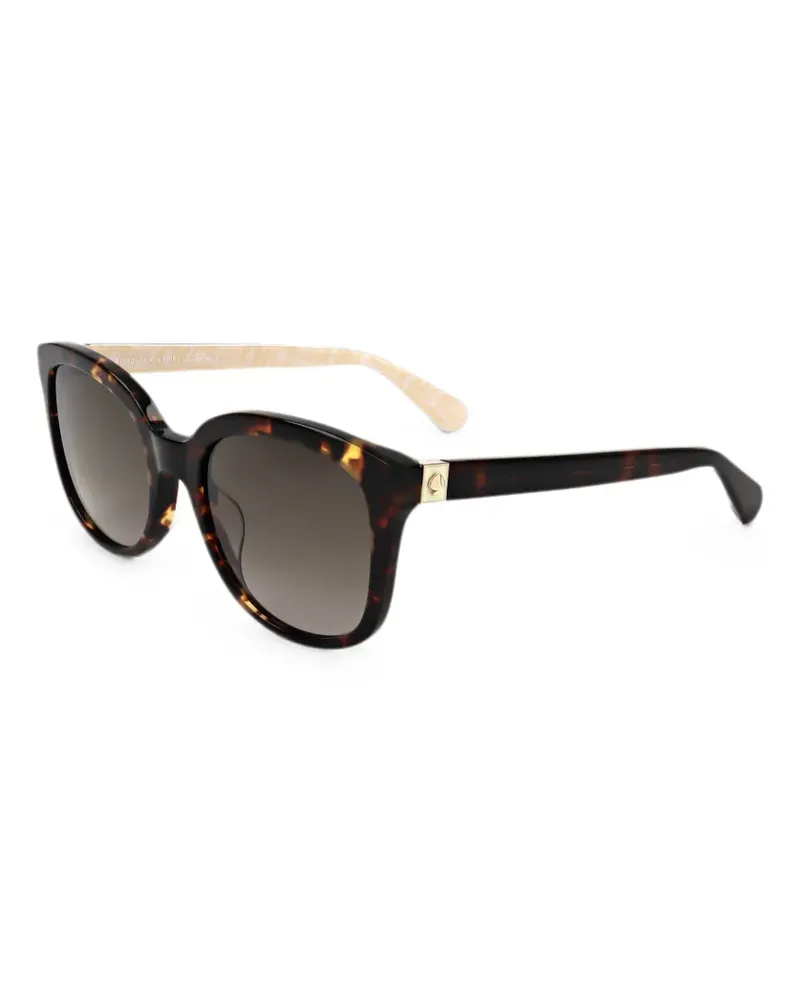 Kate Spade Gwenith Sonnenbrille in Schildpattoptik - Braun Braun