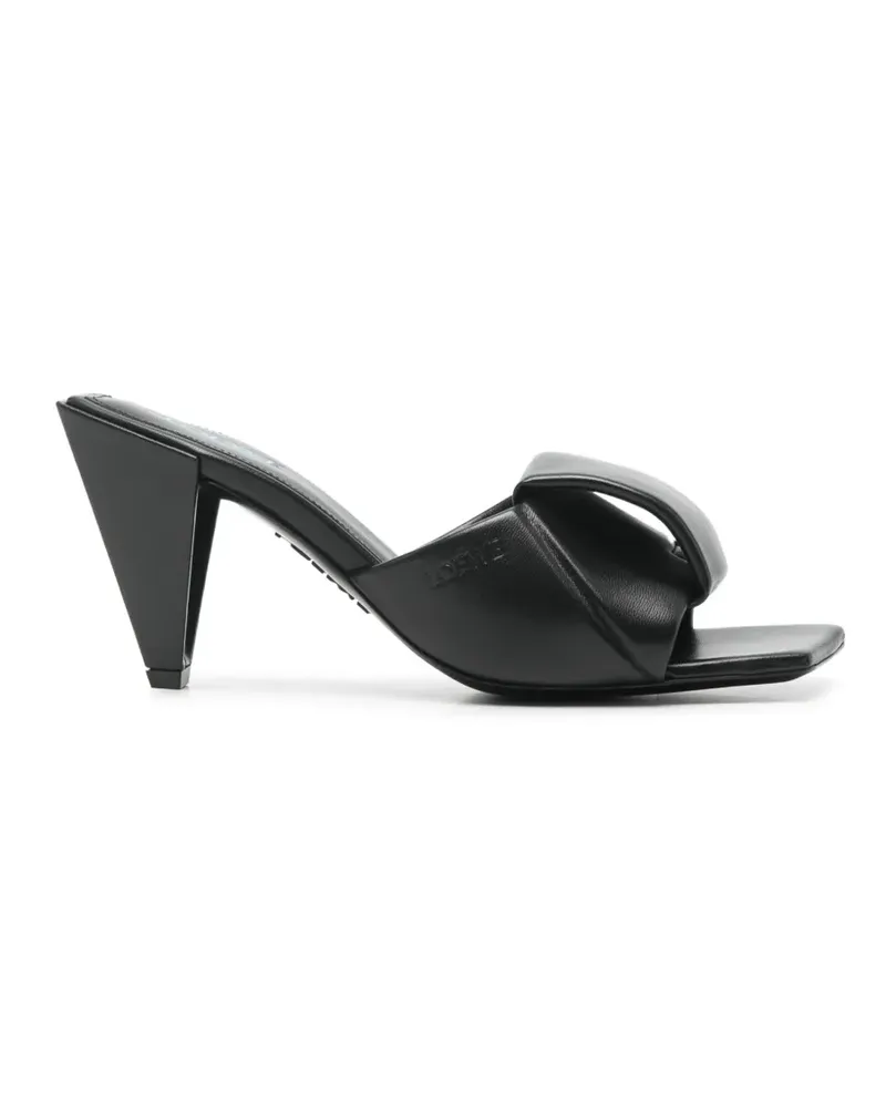 Loewe Origami Sandalen - Schwarz Schwarz