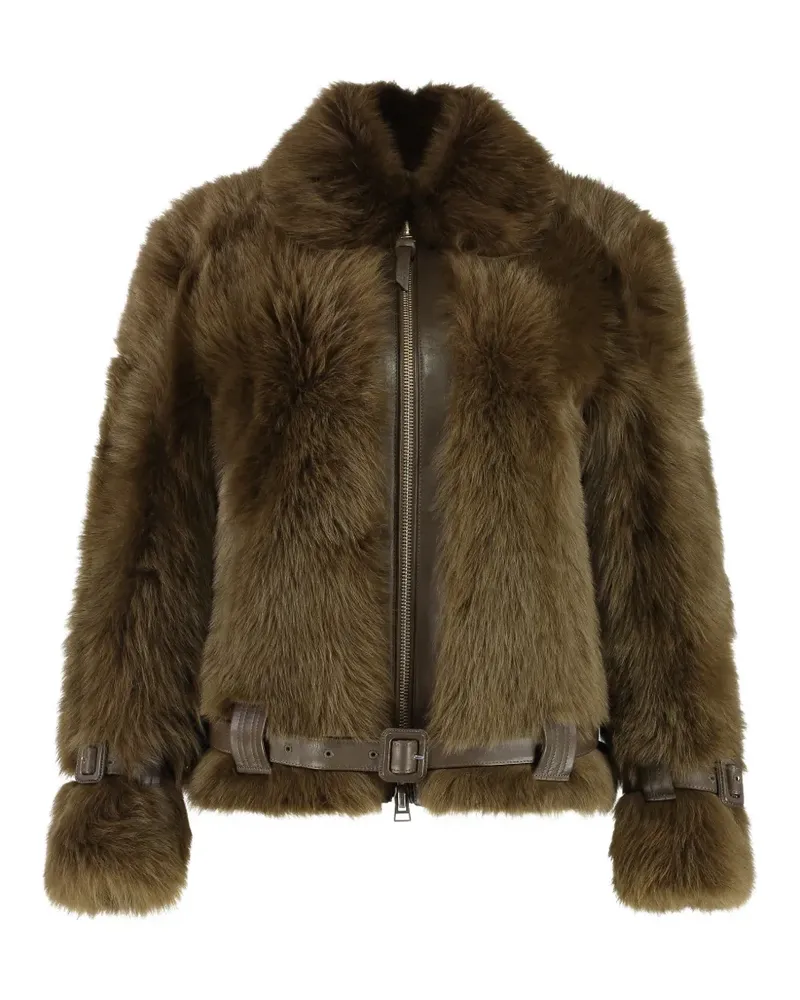 Tom Ford shearling jacket - Braun Braun