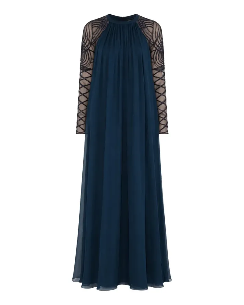 Temperley London Imogen Kleid mit Perlen - Blau Blau