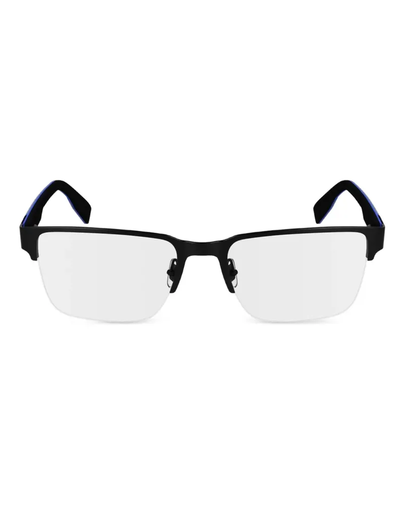 Lacoste Rahmenlose Brille mit eckigen Gläsern - Schwarz Schwarz